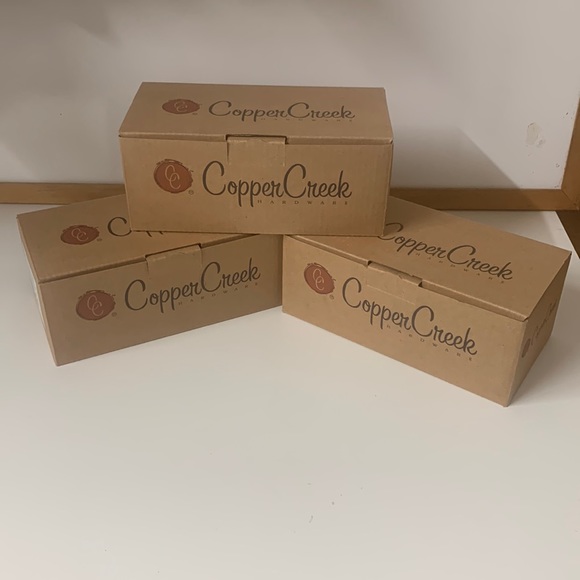 Copper Creek  Closet Knob or Passage Hall  Tarnish Finish Stainless Steel New - Picture 1 of 2